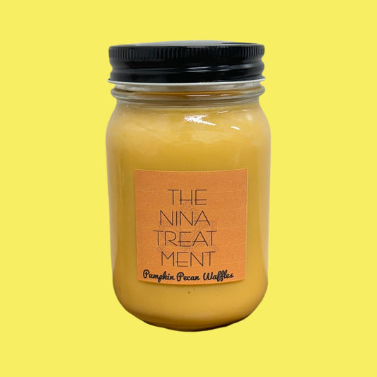 16 oz Pumpkin Pecan Waffle Soy Wax Candle